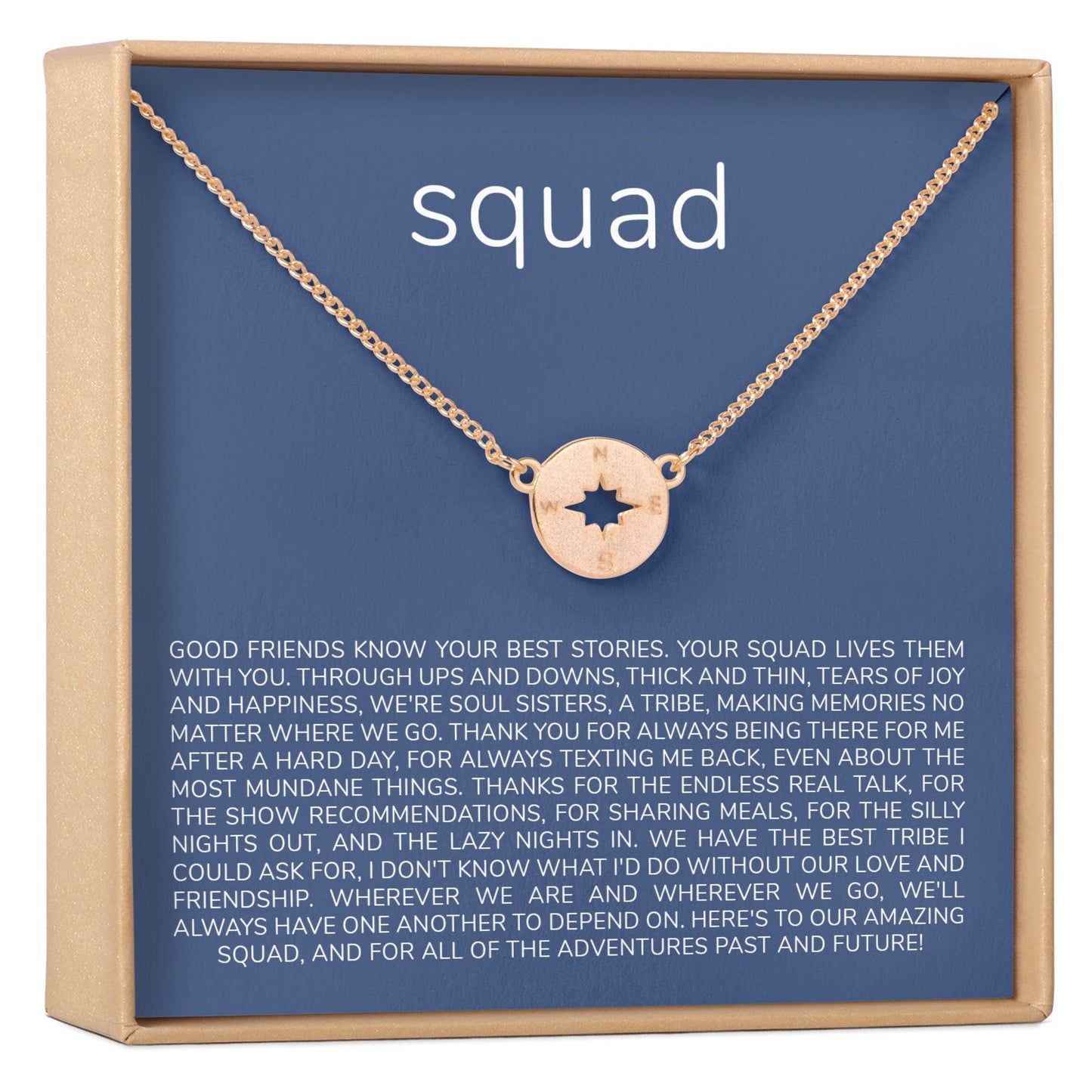 Squad Necklace, Multiple Styles
