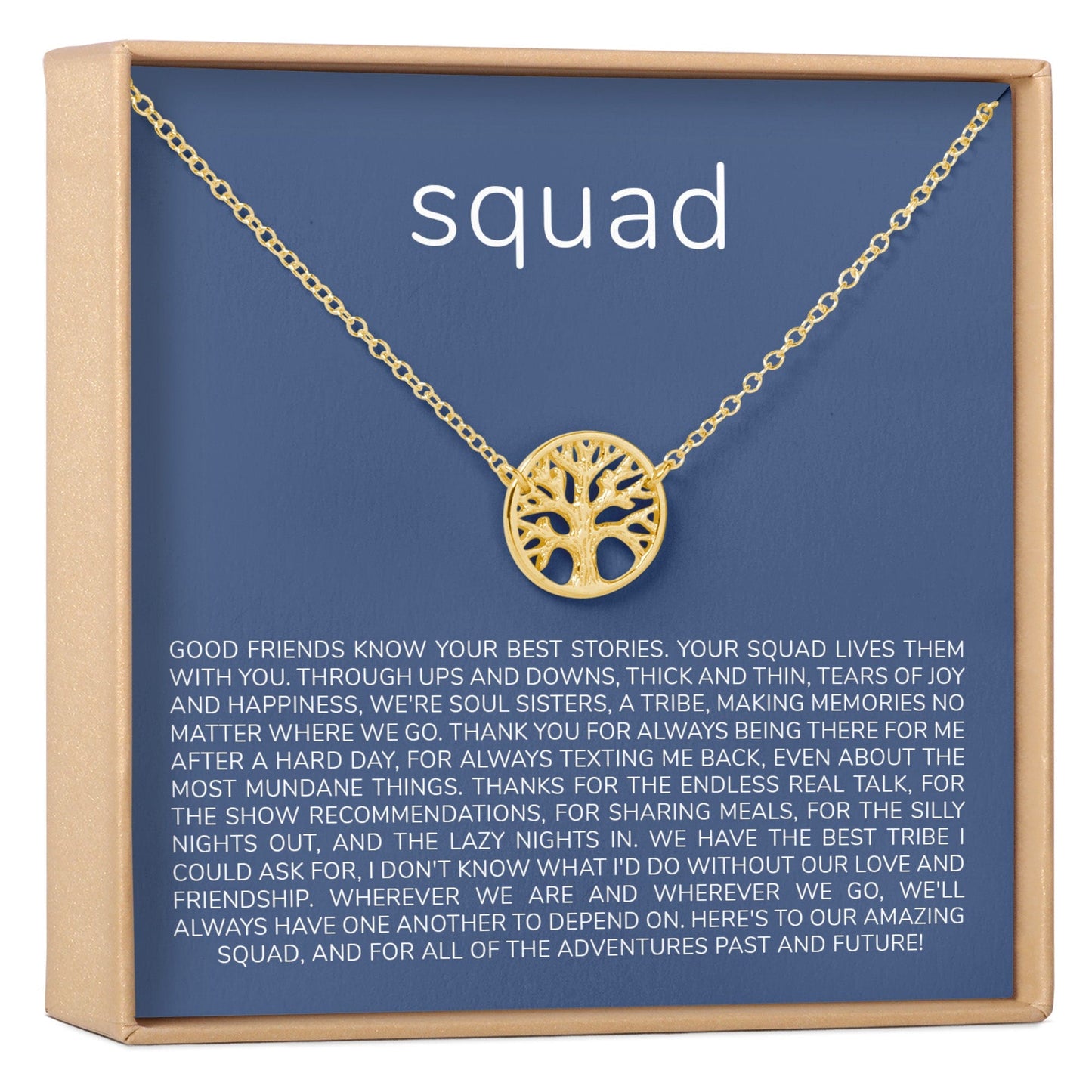 Squad Necklace, Multiple Styles