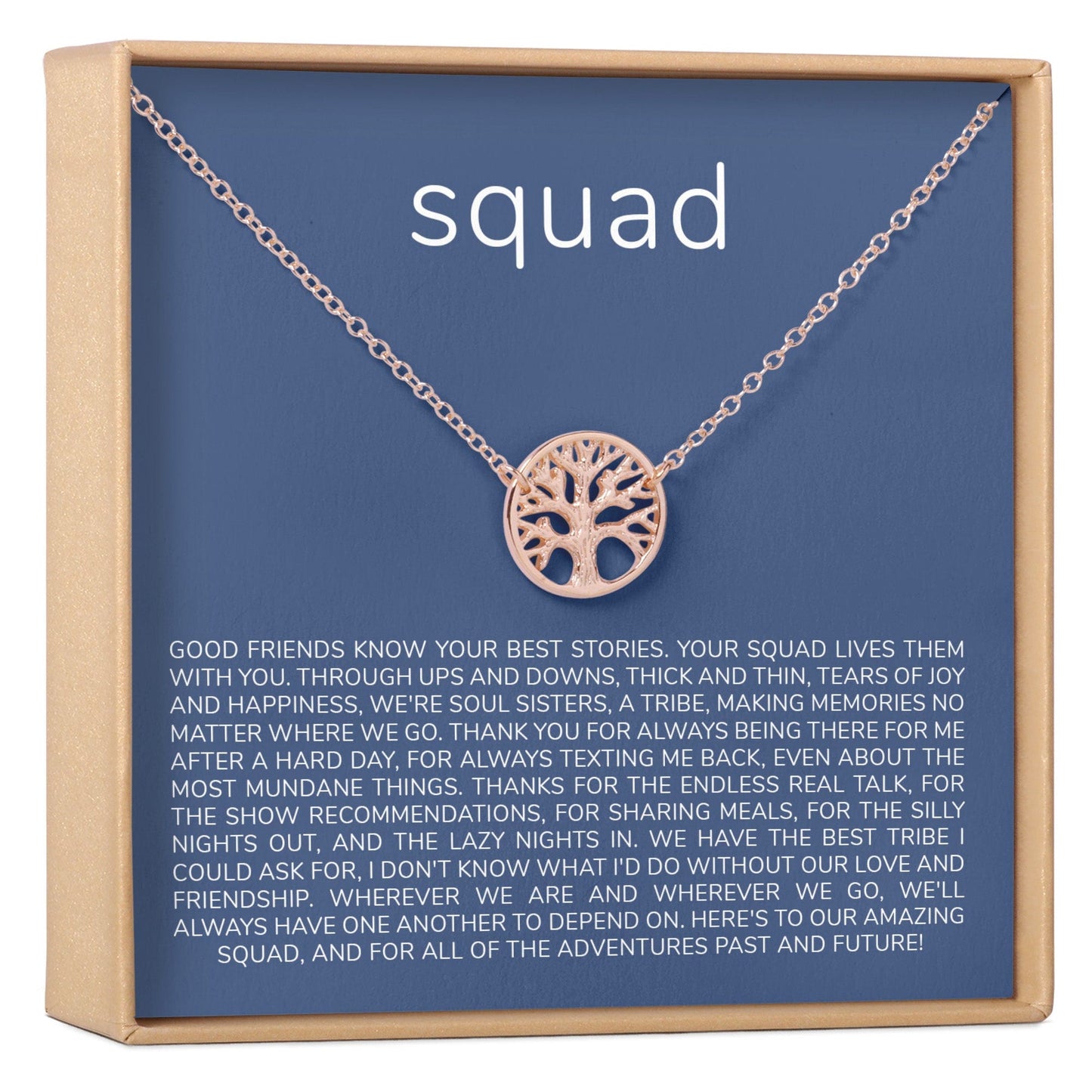 Squad Necklace, Multiple Styles