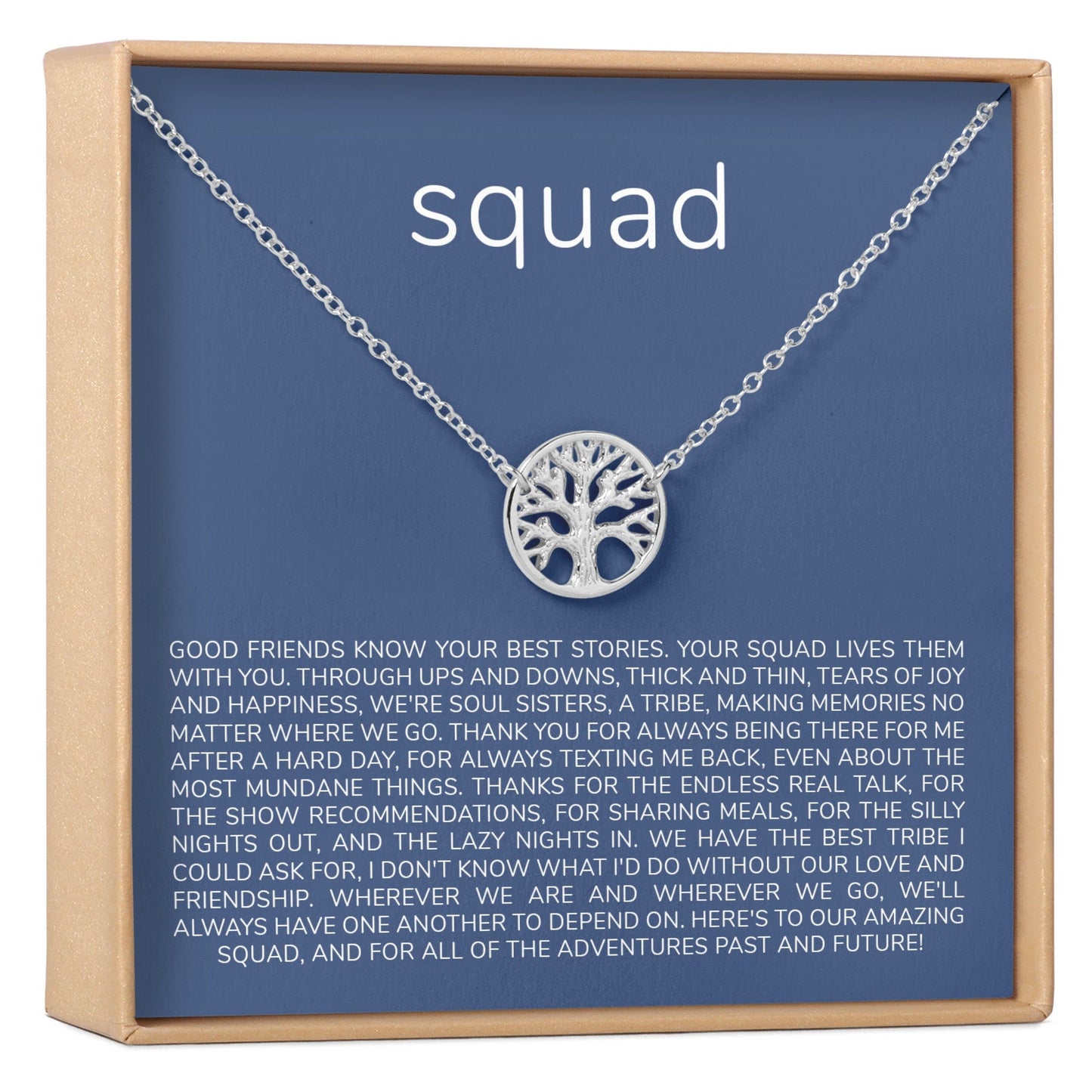 Squad Necklace, Multiple Styles