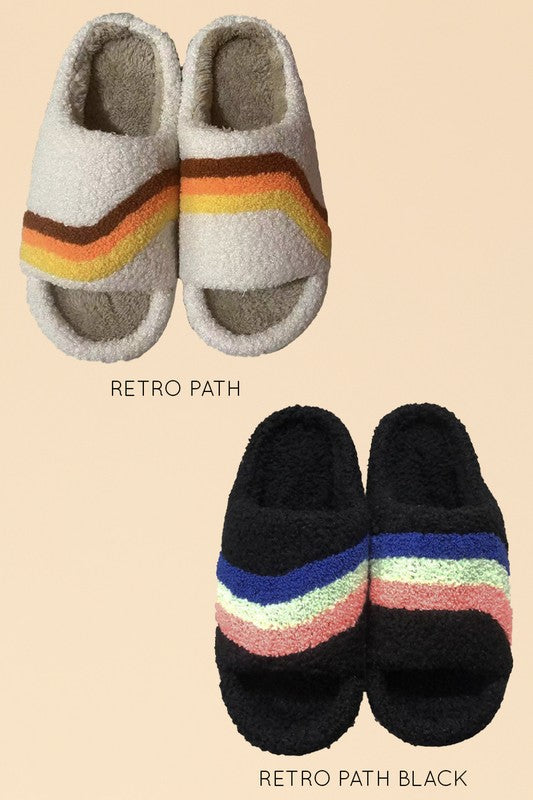 Open toe novelty slippers/ slides