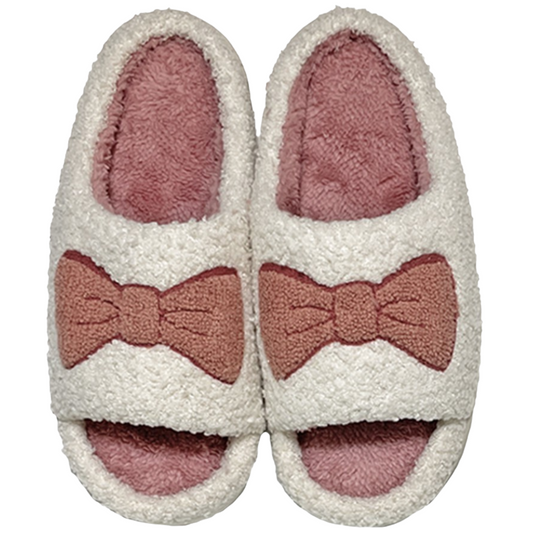 Open toe novelty slippers