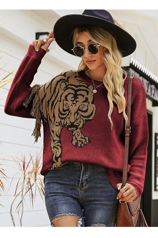 Tiger Sweater | Modern Boutique Fashion
