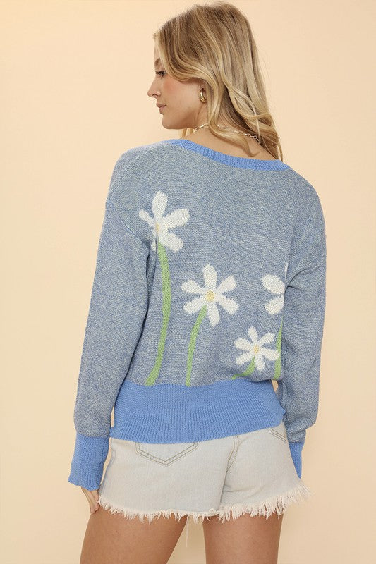 Flower Cardigan | Modern Boutique Fashion