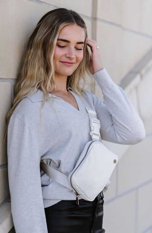 Madison Crossbody Belt Bag Fanny Pack | Modern Boutique Fashion