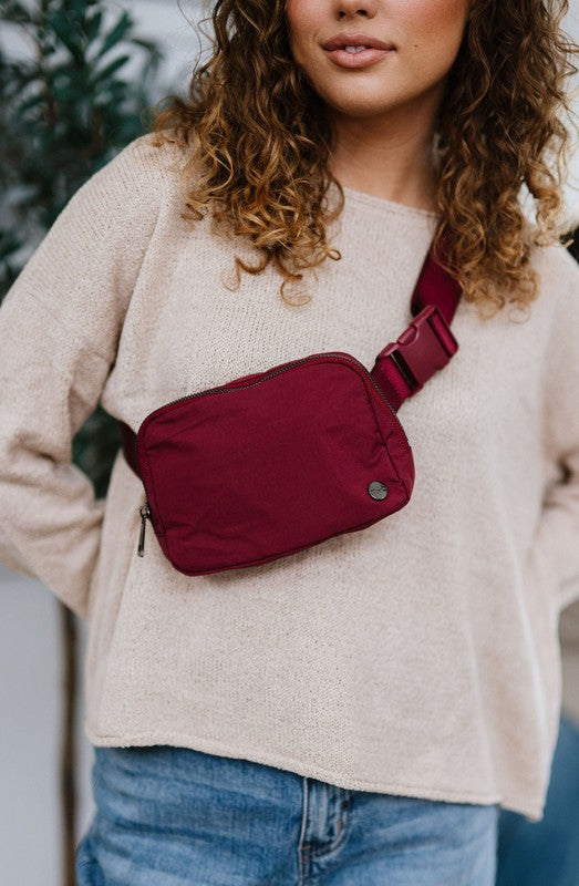 Madison Crossbody Belt Bag Fanny Pack | Modern Boutique Fashion