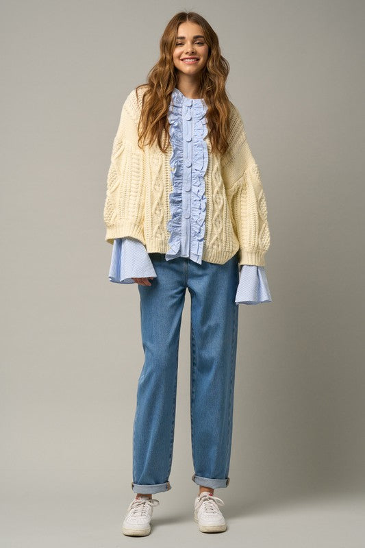 High Rise Premium Slouch Jeans | Modern Boutique Fashion