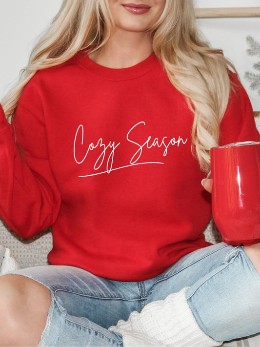 Cozy Season Bella Canvas Premium Crew | Modern Boutique Fashion