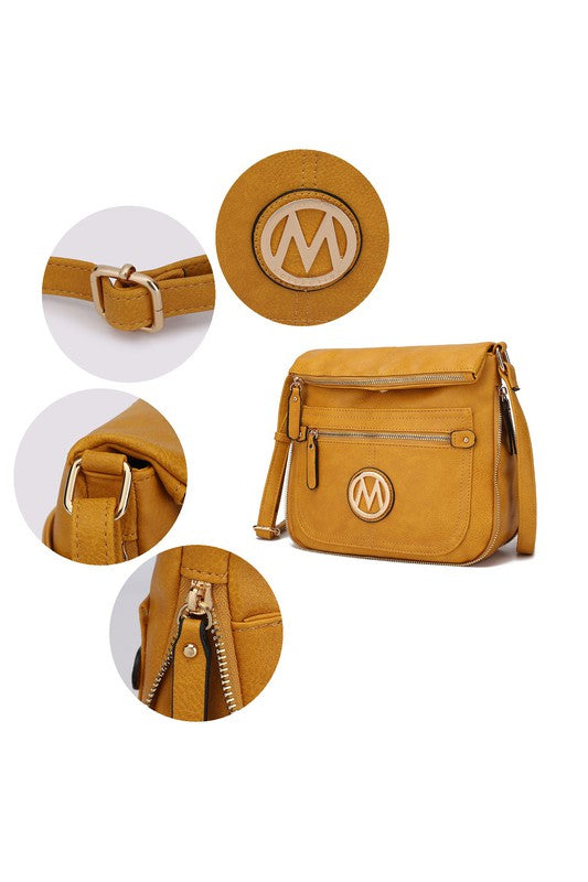 MKF Collection Luciana Crossbody Handbag by Mia K