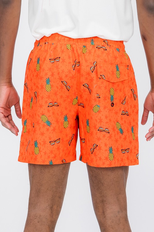 Pineapple Swim Trunks Board Shorts