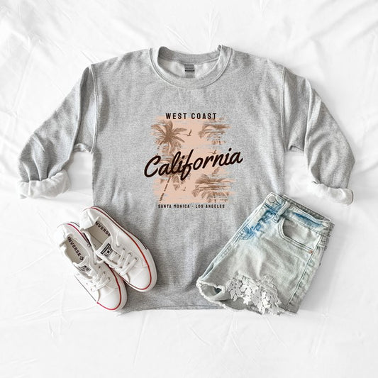 West Coast Santa Monica Graphic Sweatshirt