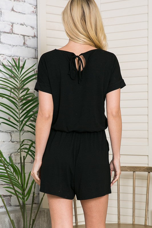 Romper with Side Pockets