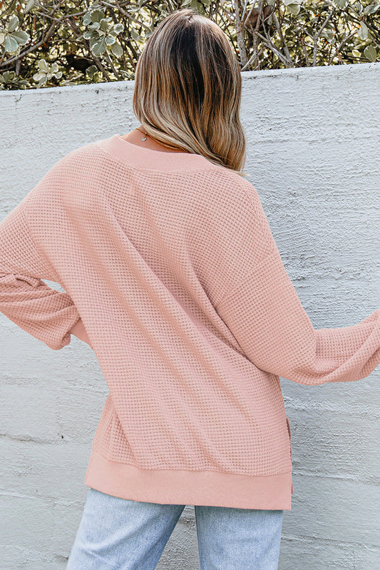 Zoey Sleeve Knit top Long Sleeve Top