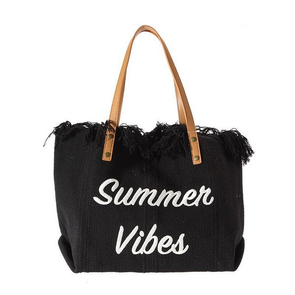 Summer Vibes Tote Handbag Purse Beach Totes