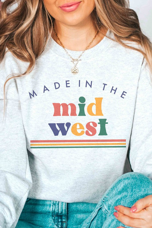 MADE IN THE MIDWEST GRAPHIC SWEATSHIRT