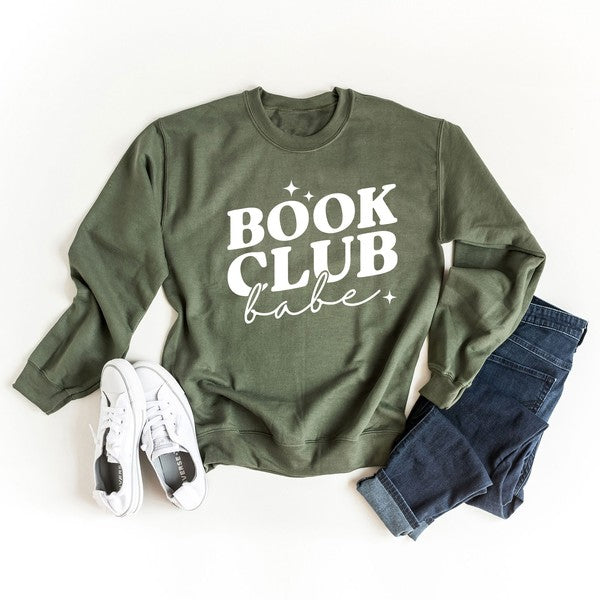 Book Club Babe Graphic Sweatshirt