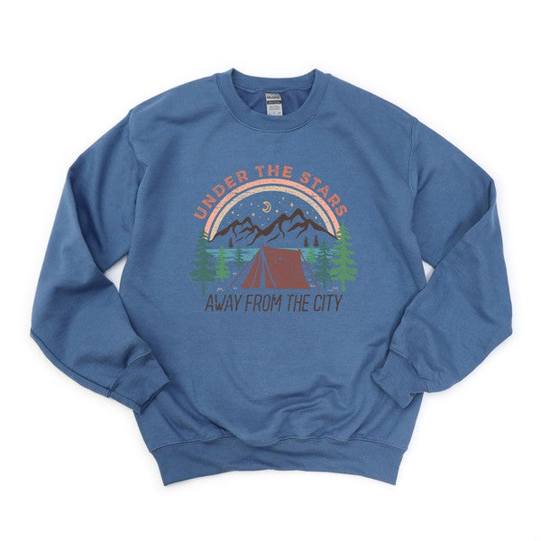 Away From The City Graphic Sweatshirt