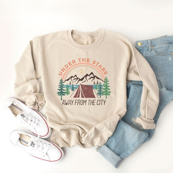 Away From The City Graphic Sweatshirt