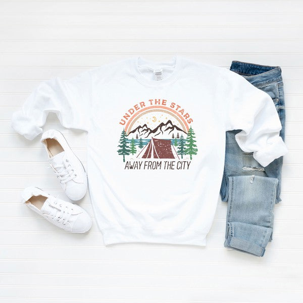 Away From The City Graphic Sweatshirt