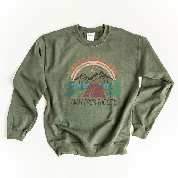 Away From The City Graphic Sweatshirt