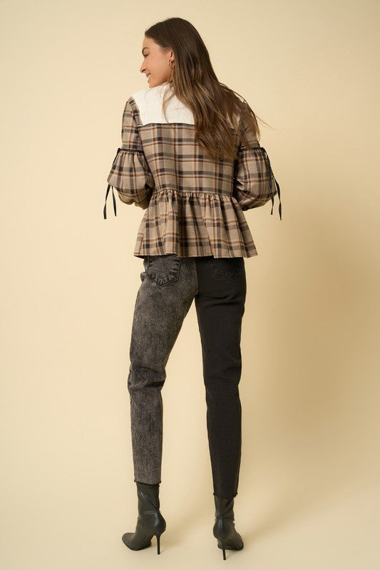 High Rise Contrast Wash Mom Jeans | Modern Boutique Fashion
