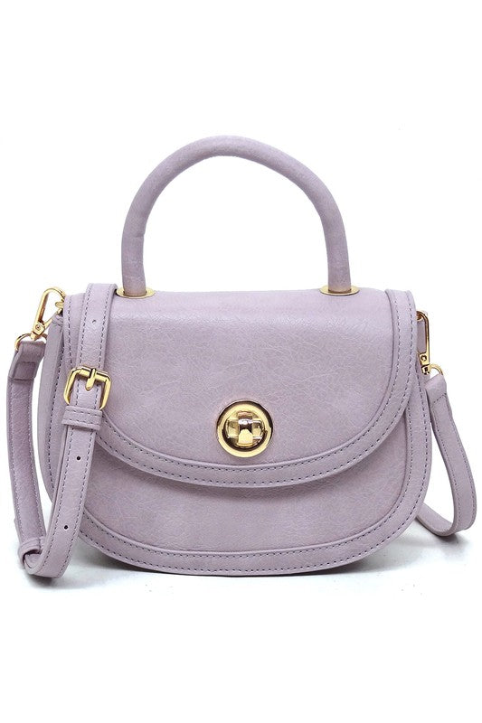 Fashion Flap Saddle Satchel | Modern Boutique Fashion