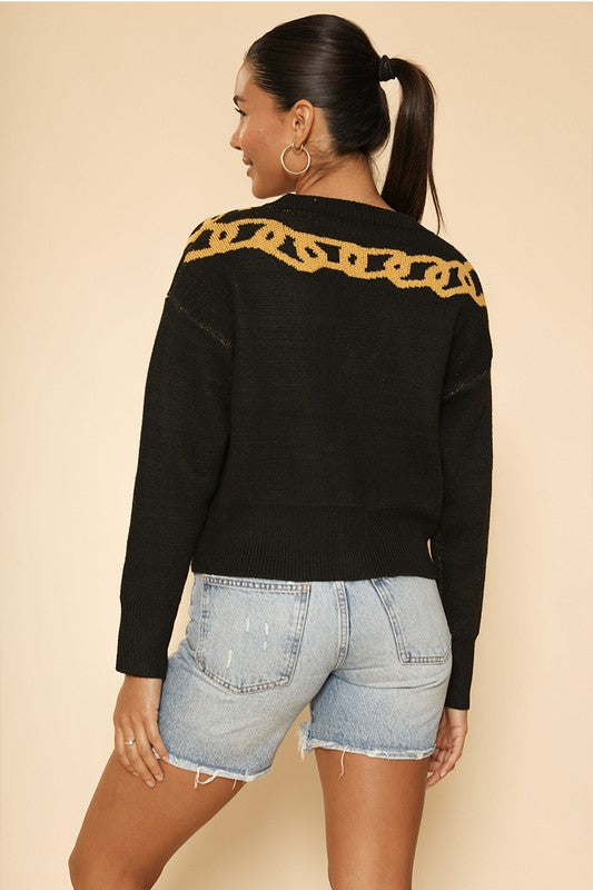 Lock And Key Cropped Cardigan | Modern Boutique Fashion