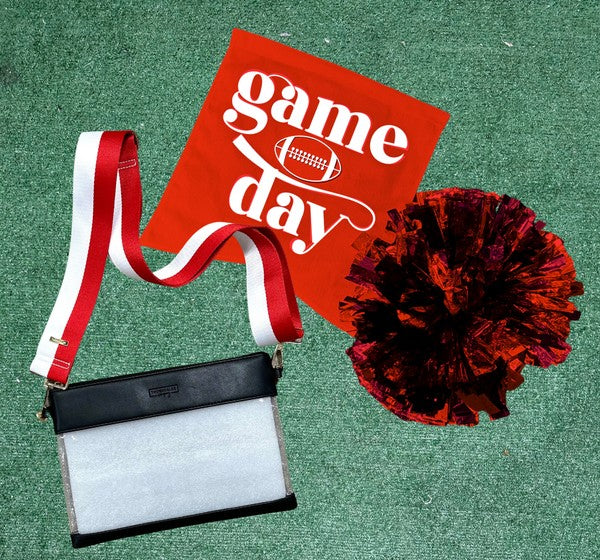 Clear Gameday Wristlet - Stadium Approved