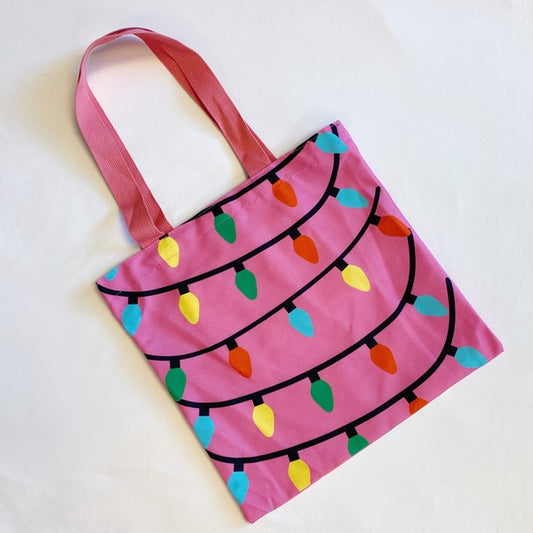 Light Up The Joy Canvas Tote