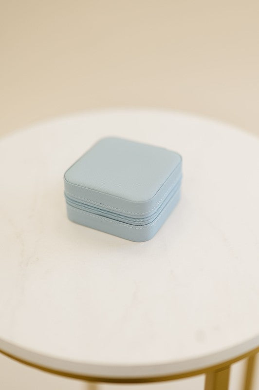 Kristen Travel Jewelry Organizer Box Case | Modern Boutique Fashion