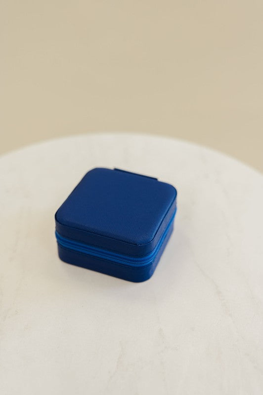 Kristen Travel Jewelry Organizer Box Case | Modern Boutique Fashion