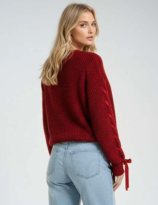 Knit Pullover Sweater
