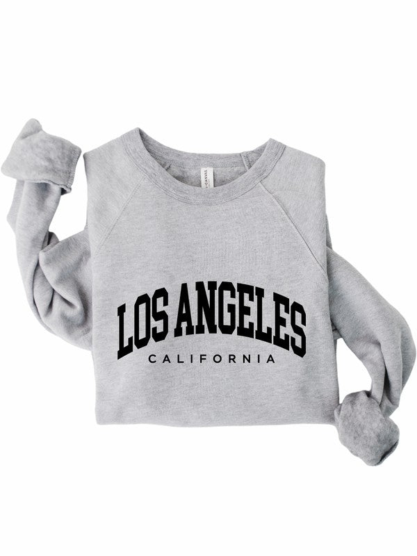 Los Angeles California Graphic Crewneck Sweatshirt