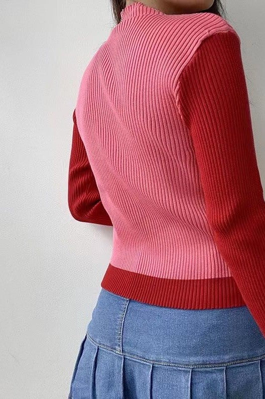Ribbed Heart Sweater | Modern Boutique Fashion