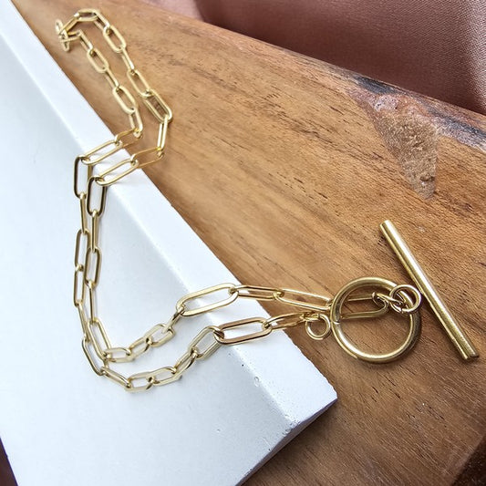 Luxe Paperclip Chain 20In | Modern Boutique Fashion