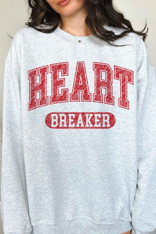 HEART BREAKER VALENTINES GRAPHIC SWEATSHIRT