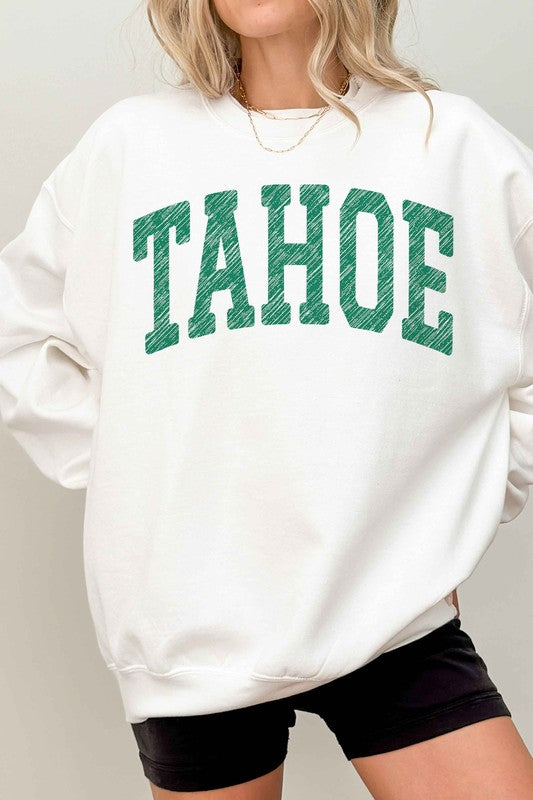 TAHOE CALIFORNIA NEVADA OVERSIZED SWEATSHIRT