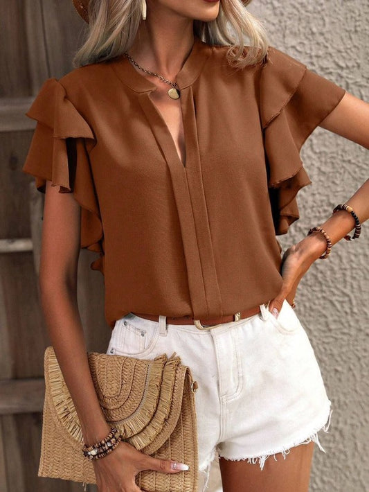 Ruffle Blouse | Modern Boutique Fashion