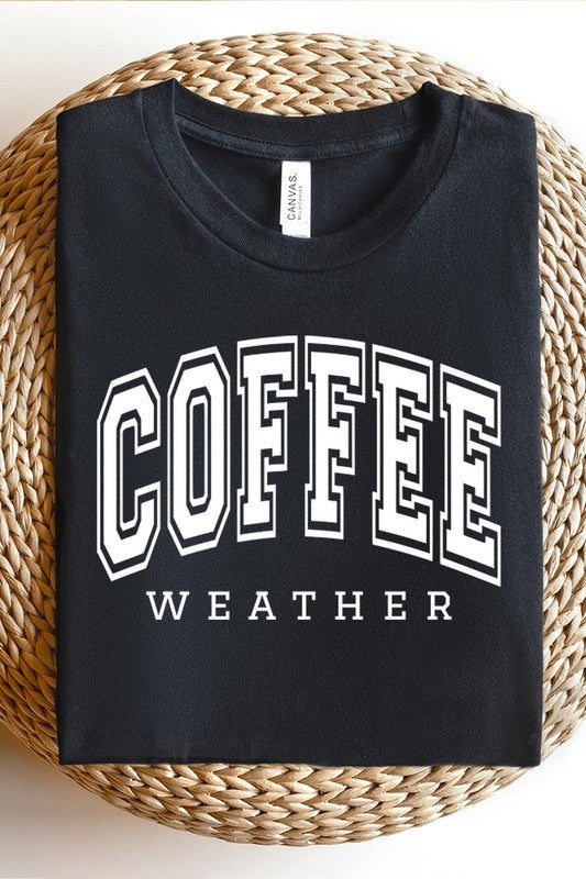 Coffee Weather Cafe Graphic T Shirts