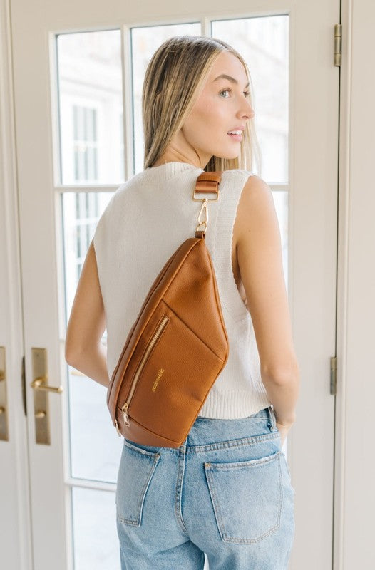 PRESLEY OVERSIZED SLING HOBO CROSSBODY BAG