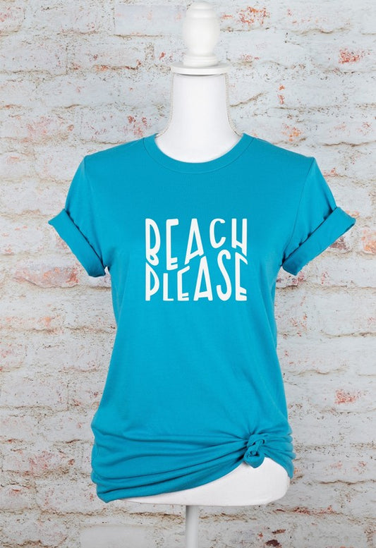Beach Please Graphic Tee