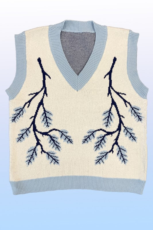 Branch Sweater Vest | Modern Boutique Fashion