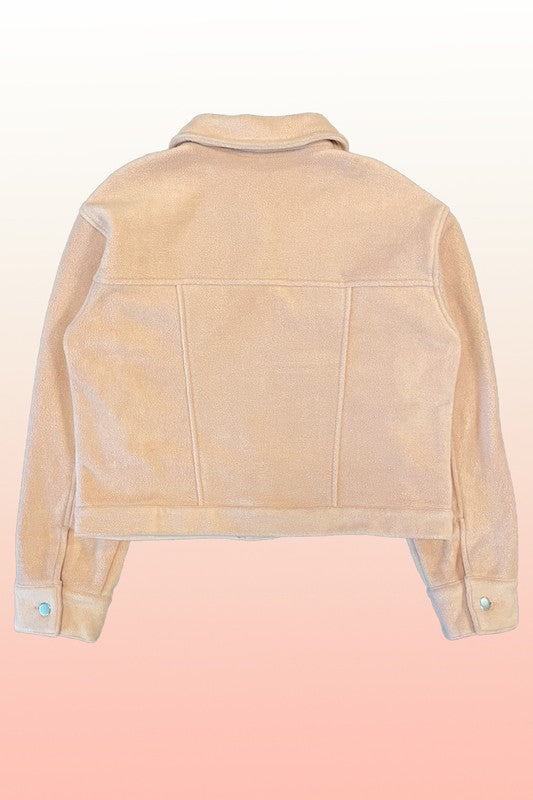 Fleece Bow Jacket | Modern Boutique Fashion