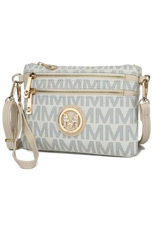 MKF Geneve Signature Crossbody & Wristlet by Mia K