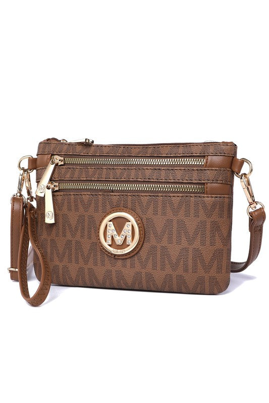 MKF Geneve Signature Crossbody & Wristlet by Mia K