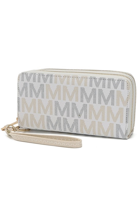 MKF Hofstra M Signature Wallet Wristlet by Mia K