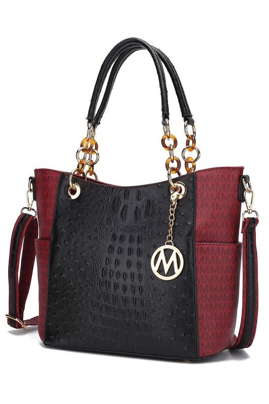 MKF Collection Miriam Signature Tote Bag by Mia K