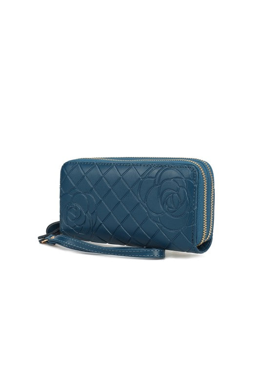 MKF Honey Genuine Leather Embossed Wallet by Mia K