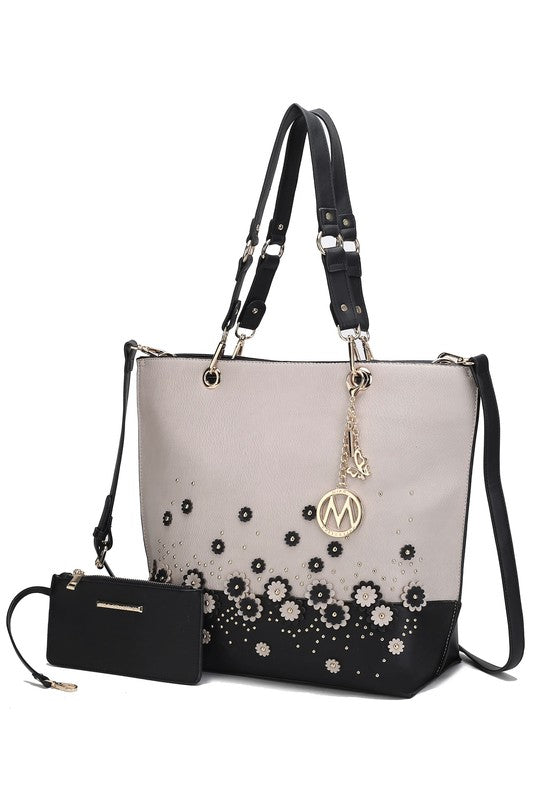 MKF Petra Tote Bag with Wristlet by Mia K