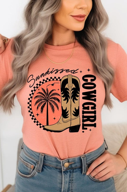 Sunkissed Cowgirl Graphic T Shirts